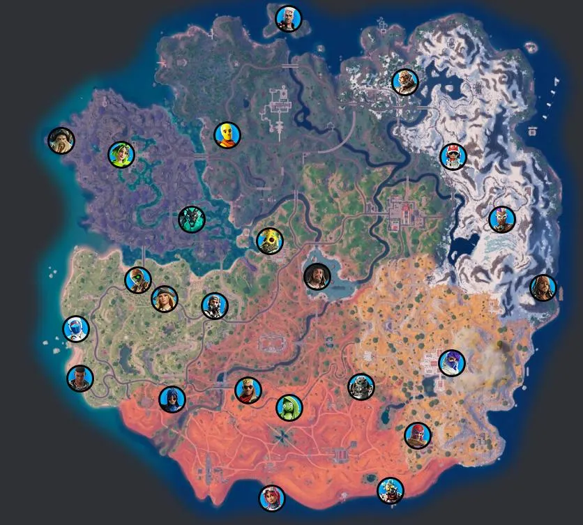 Every NPC Location In Fortnite Chapter 5 Season 3