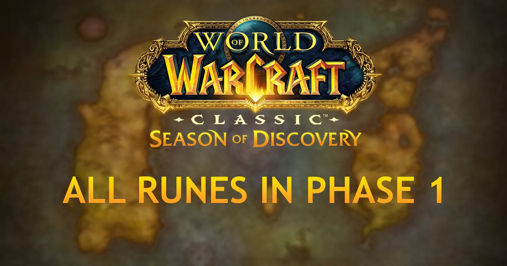 WoW Season of Discovery: List of All Runes For Every Class In Phase 1