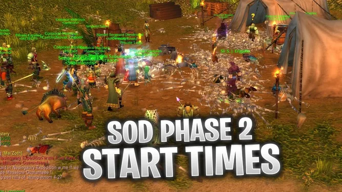 WoW SoD Phase 2: Start Time for Every Region