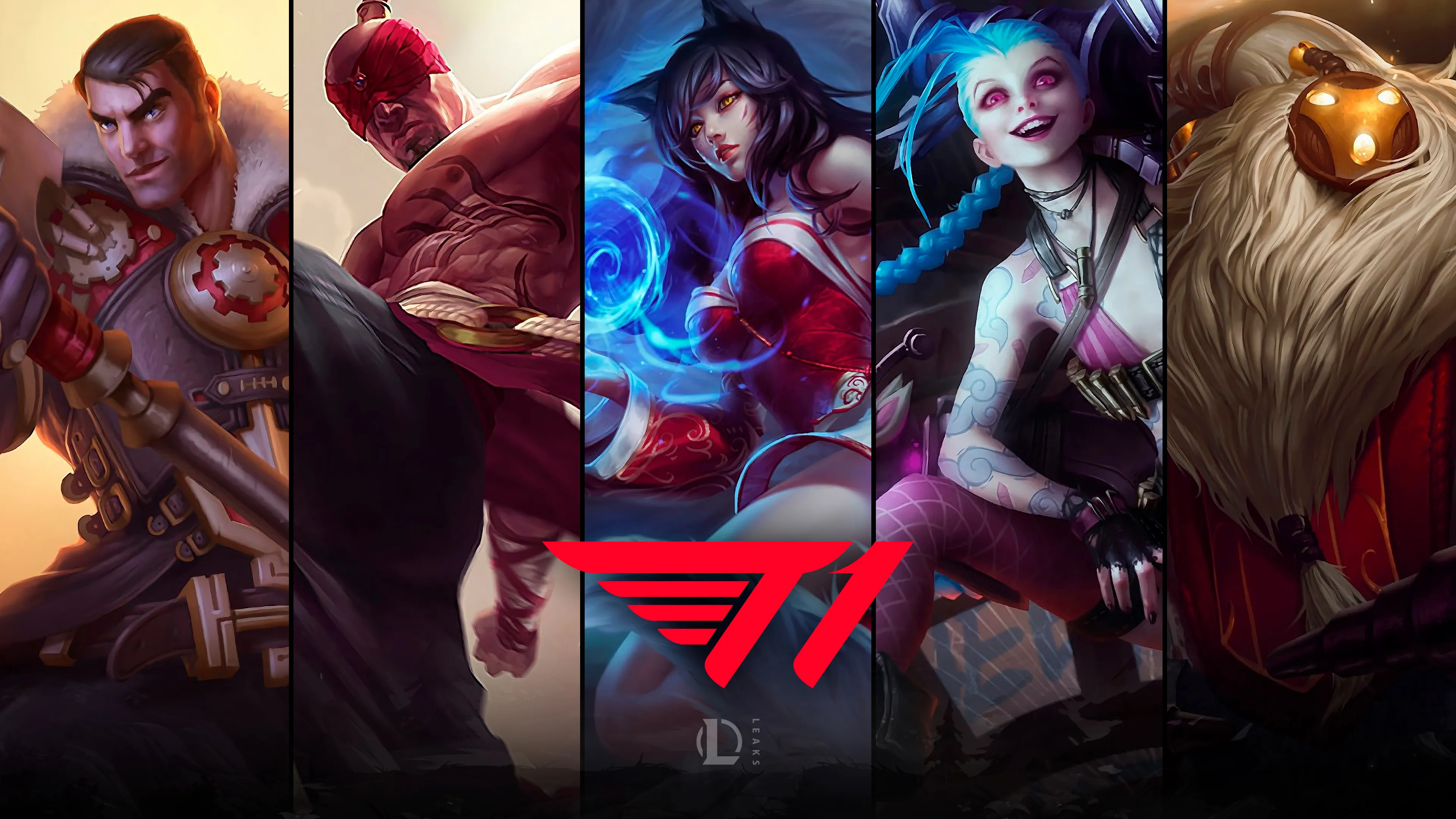 LoL Worlds 2023 Winners T1 Pick Skins for Their Champions