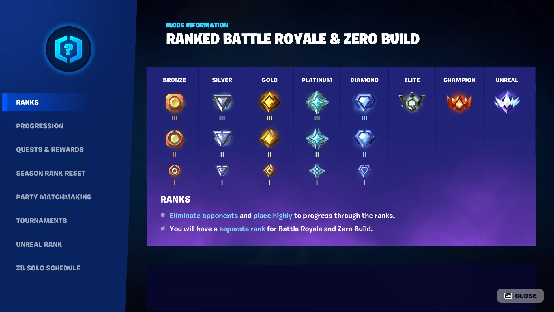 Ranked System Explained in Fortnite Season 5 Chapter 1