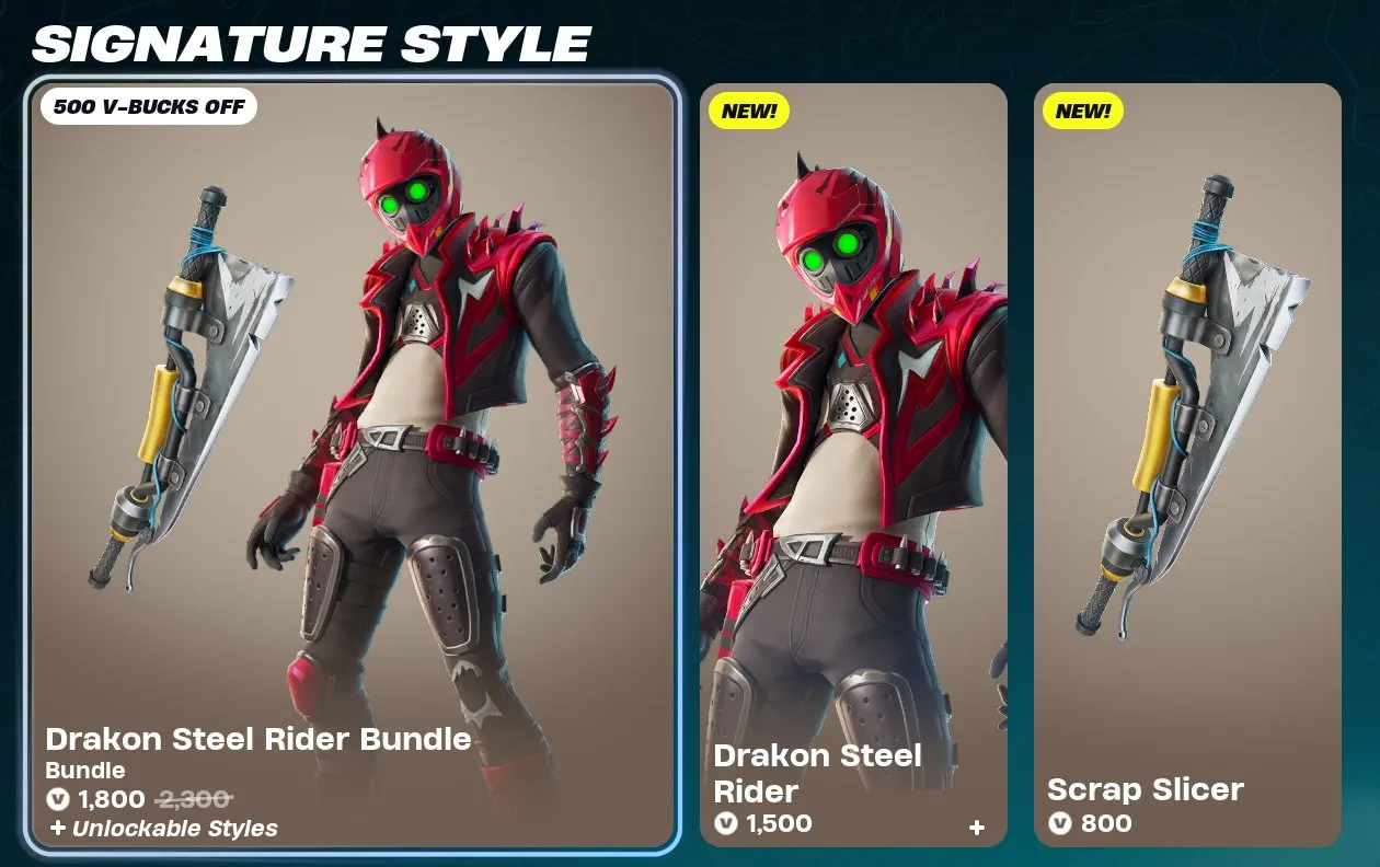 Drakon Steel Rider bundle