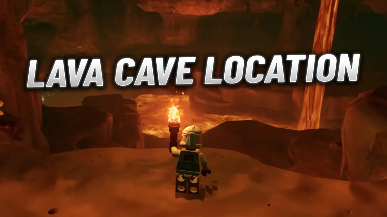 LEGO Fortnite Lava Cave Location