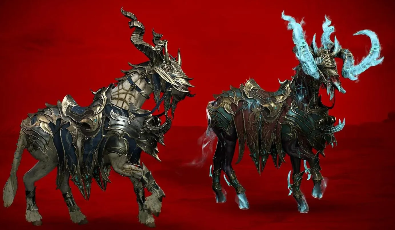 Diablo 4 Vessel of Hatred Battle Pass Mount Armor