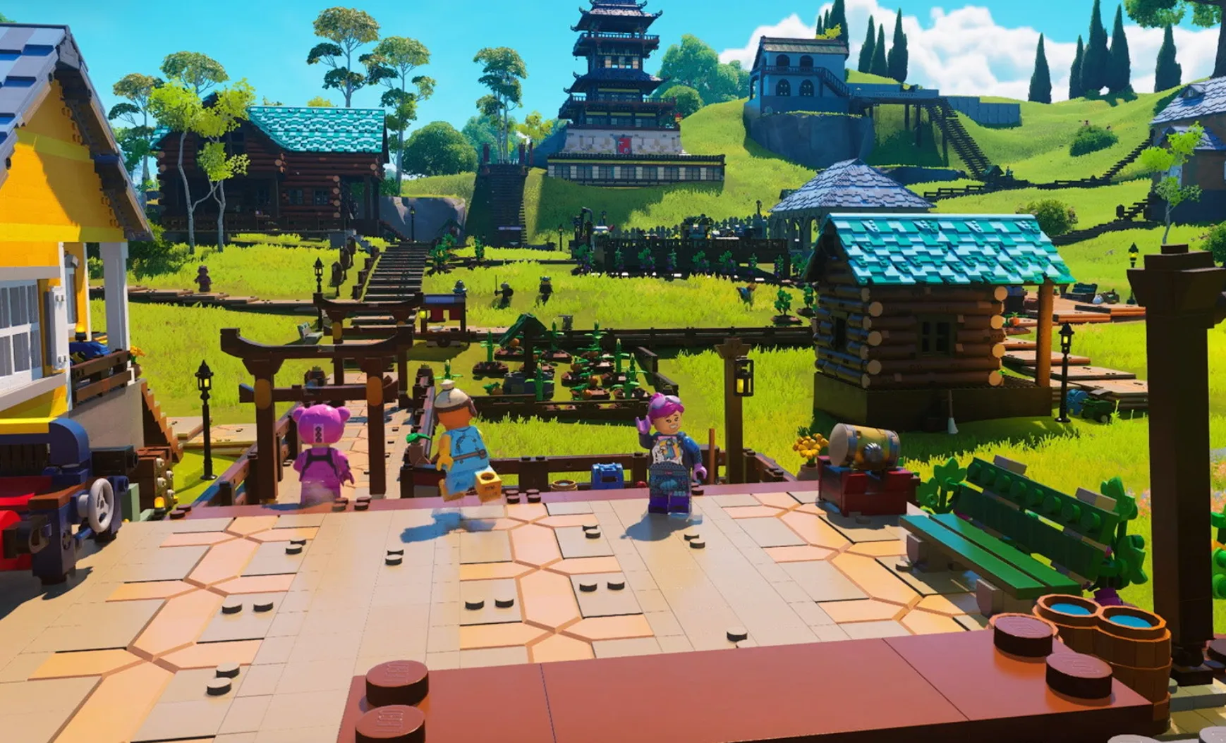 How to upgrade a village in Lego Fortnite - all village upgrades - Polygon