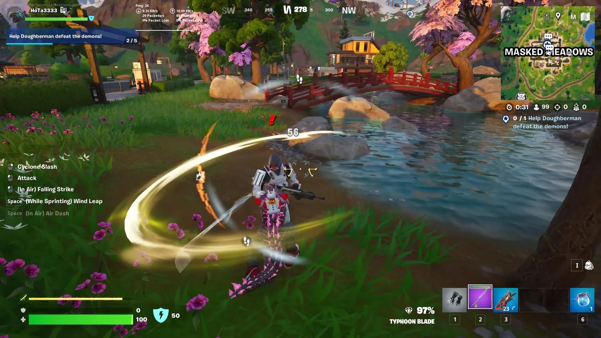 How to Complete Demons have been seen near The Thousand Faces Shop in Fortnite