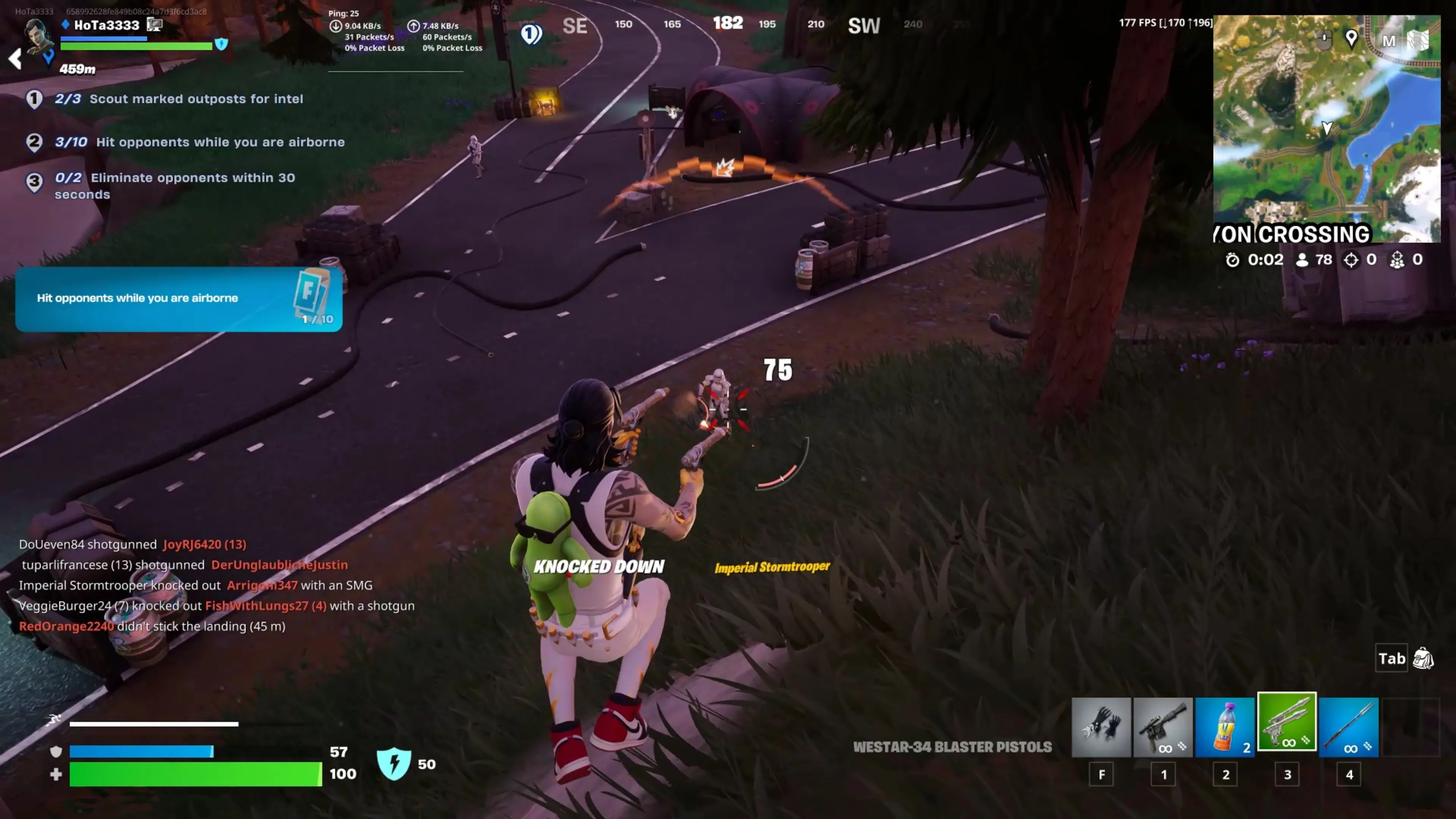 Hit Opponents While You’re Airborne Hit Opponents While You’re Airborne