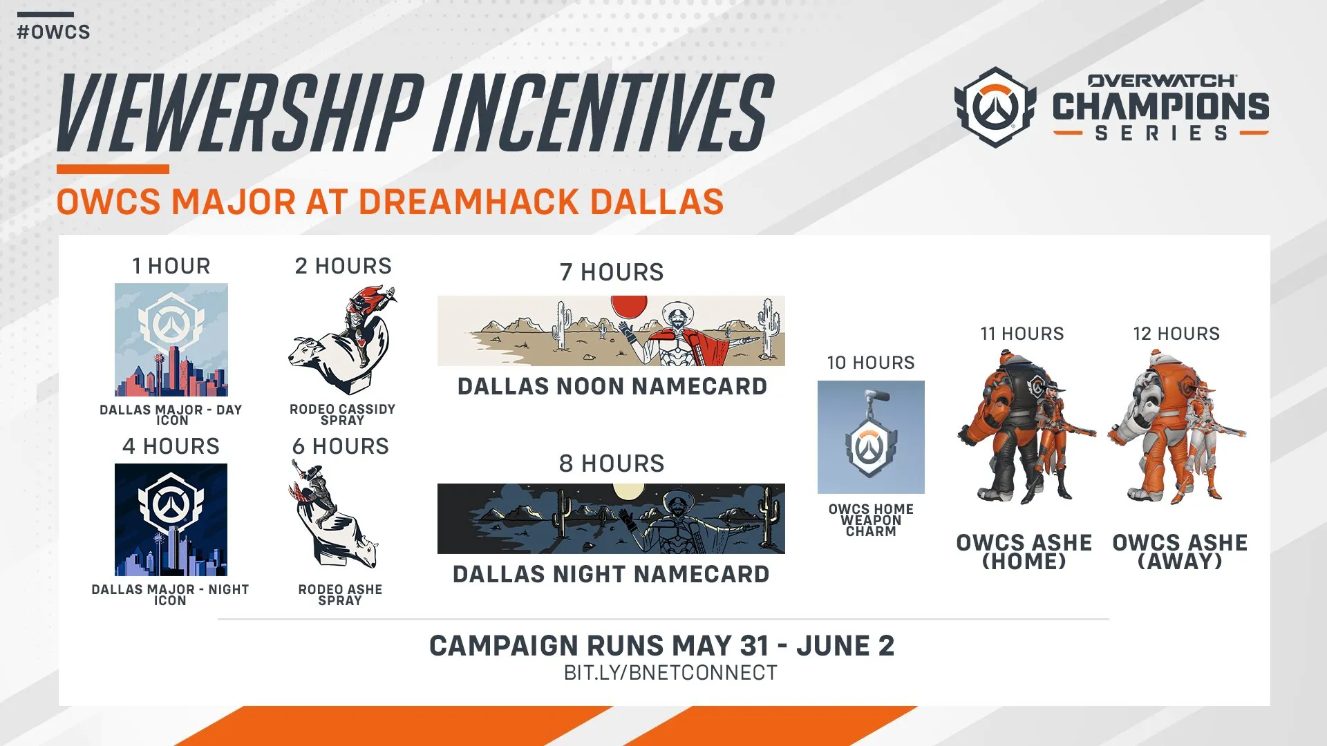 Overwatch 2 New OWCS Free Rewards May & June