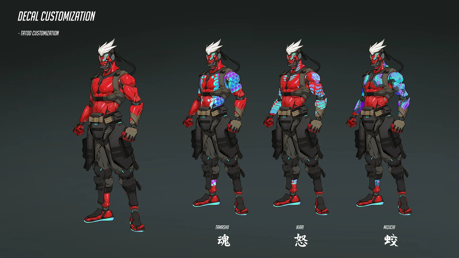 Cyber Demon Genji Mythic Skin