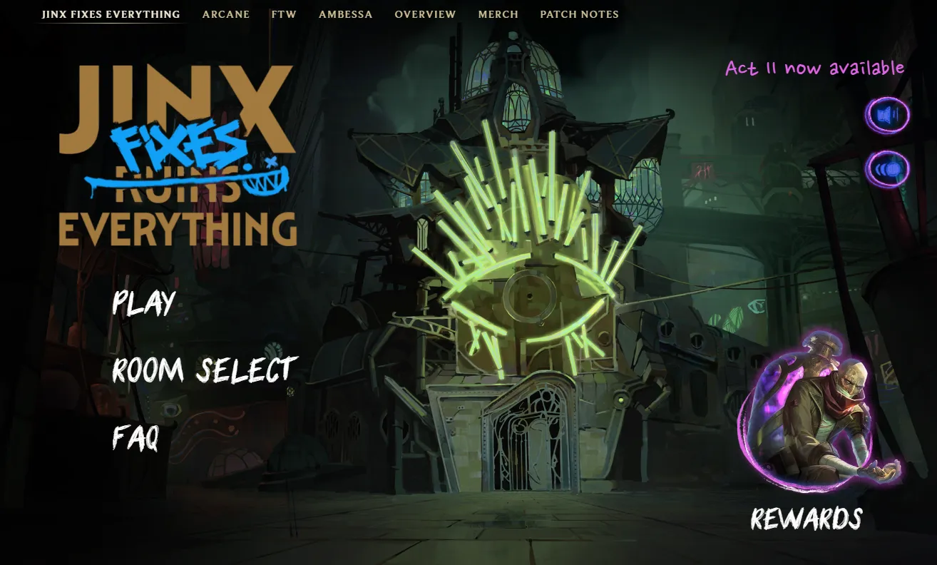 Jinx Fixes Everything Act II Walkthrough