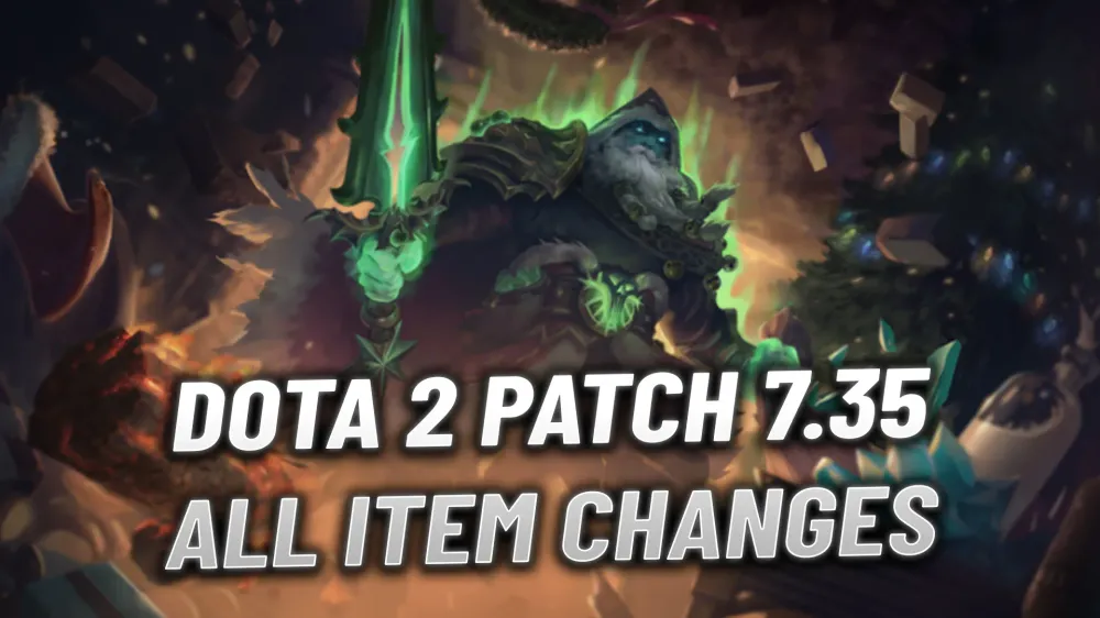Dota 2 Patch 7.35 Complete Notes: All Item Changes