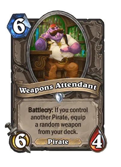 Weapons Attendant Hearthstone Perils in Paradise: All New Cards and Pre-Release Schedule
