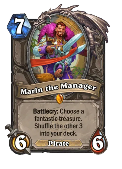 Marrin The Manager Hearthstone Perils in Paradise: All New Cards and Pre-Release Schedule
