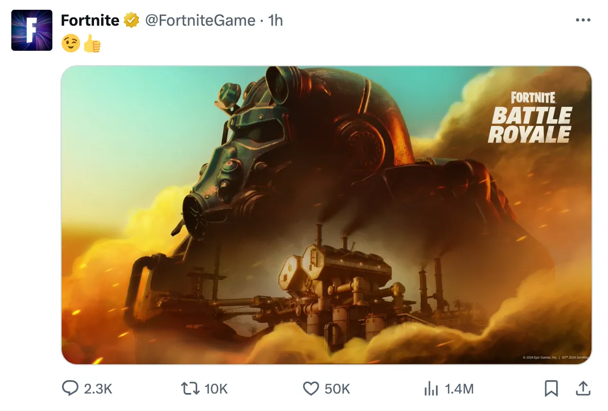Epic Games Teased Fortnite x Fallout Collaboration.png