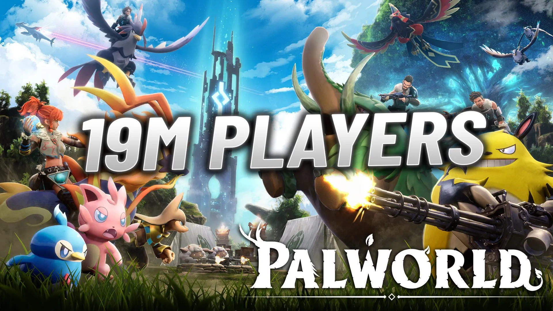 Palworld Surpasses 19 Million Total Players