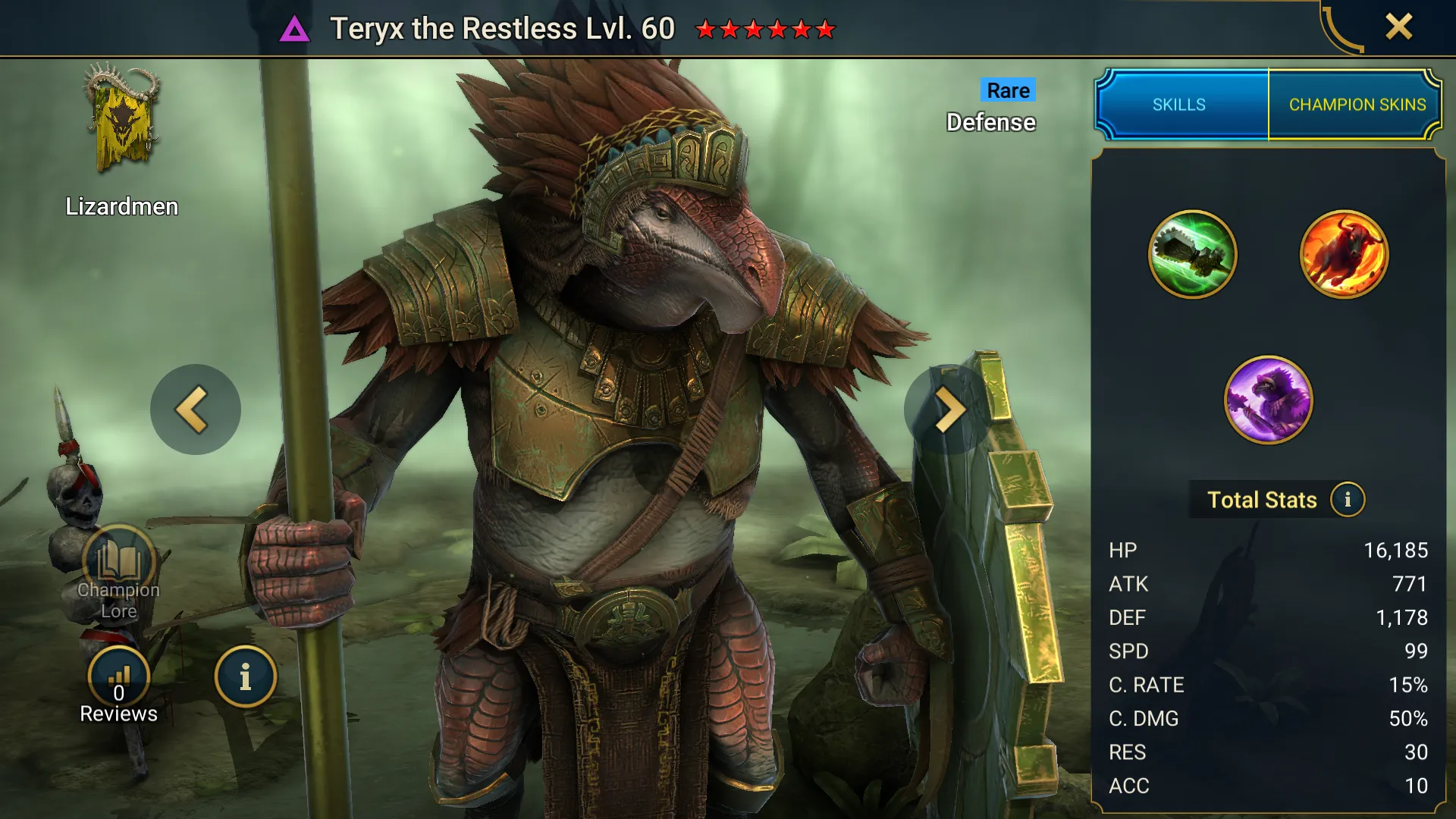 RAID Shadow Legends: New Champion - Teryx the Restless Skills & More