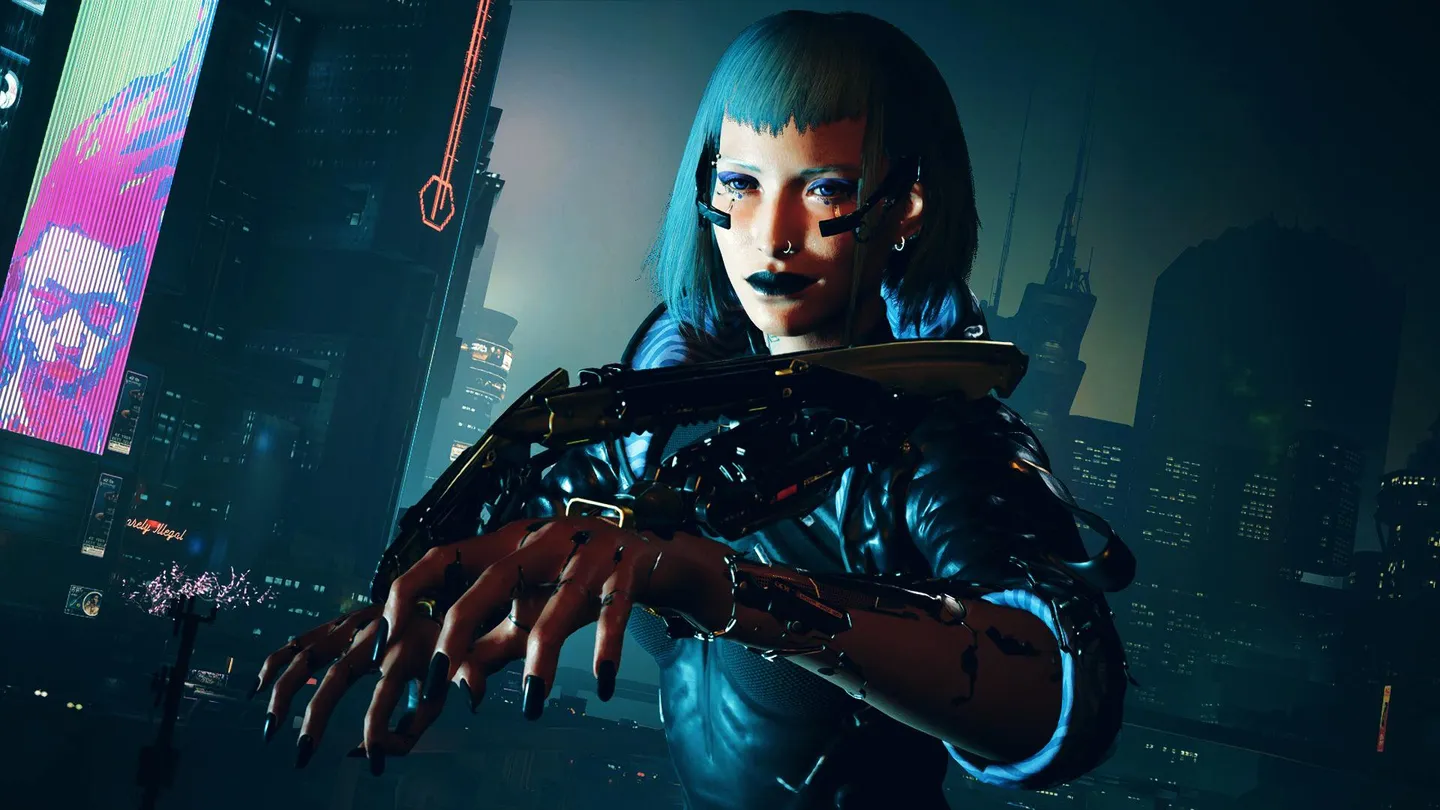 Cyberpunk 2077 2.0 sneakily adds a 'look at your cool gun' button