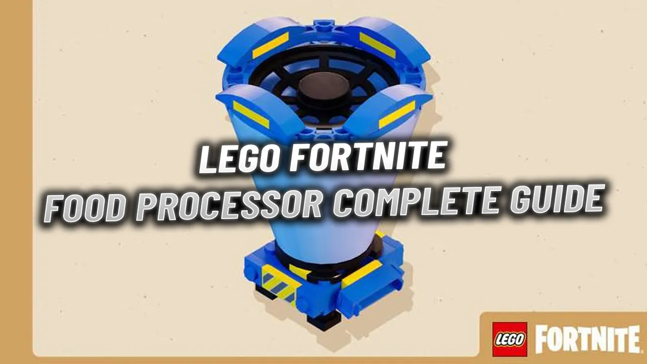 LEGO Fortnite: How to Craft the Food Processor