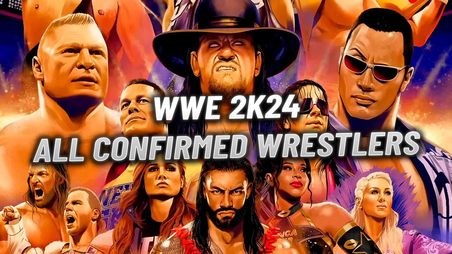 WWE 2K24 の名簿が明らかに: 確認されたすべてのレスラー