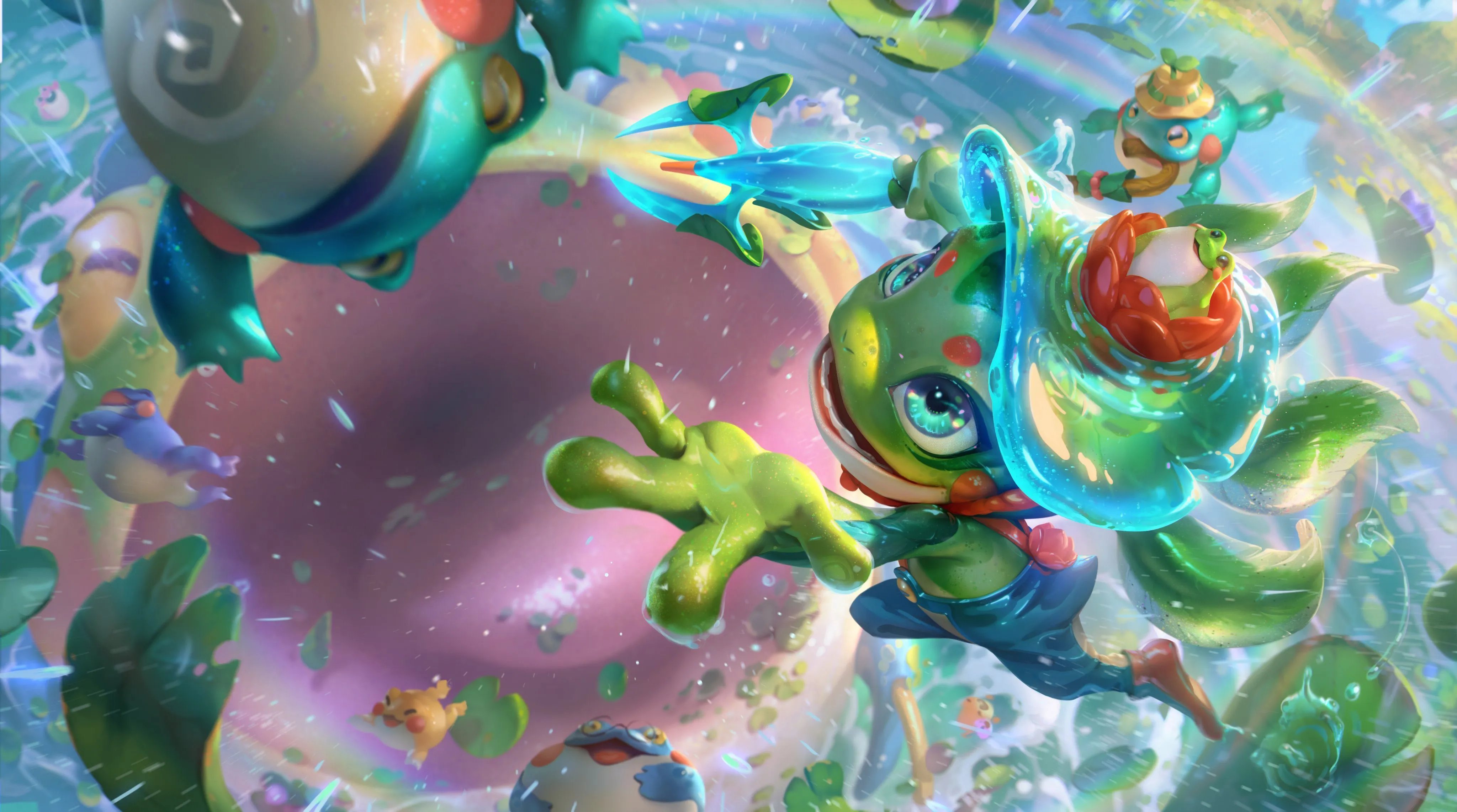 LoL Rain Shepherd Fizz & Milio - Splash Art, Prices & More