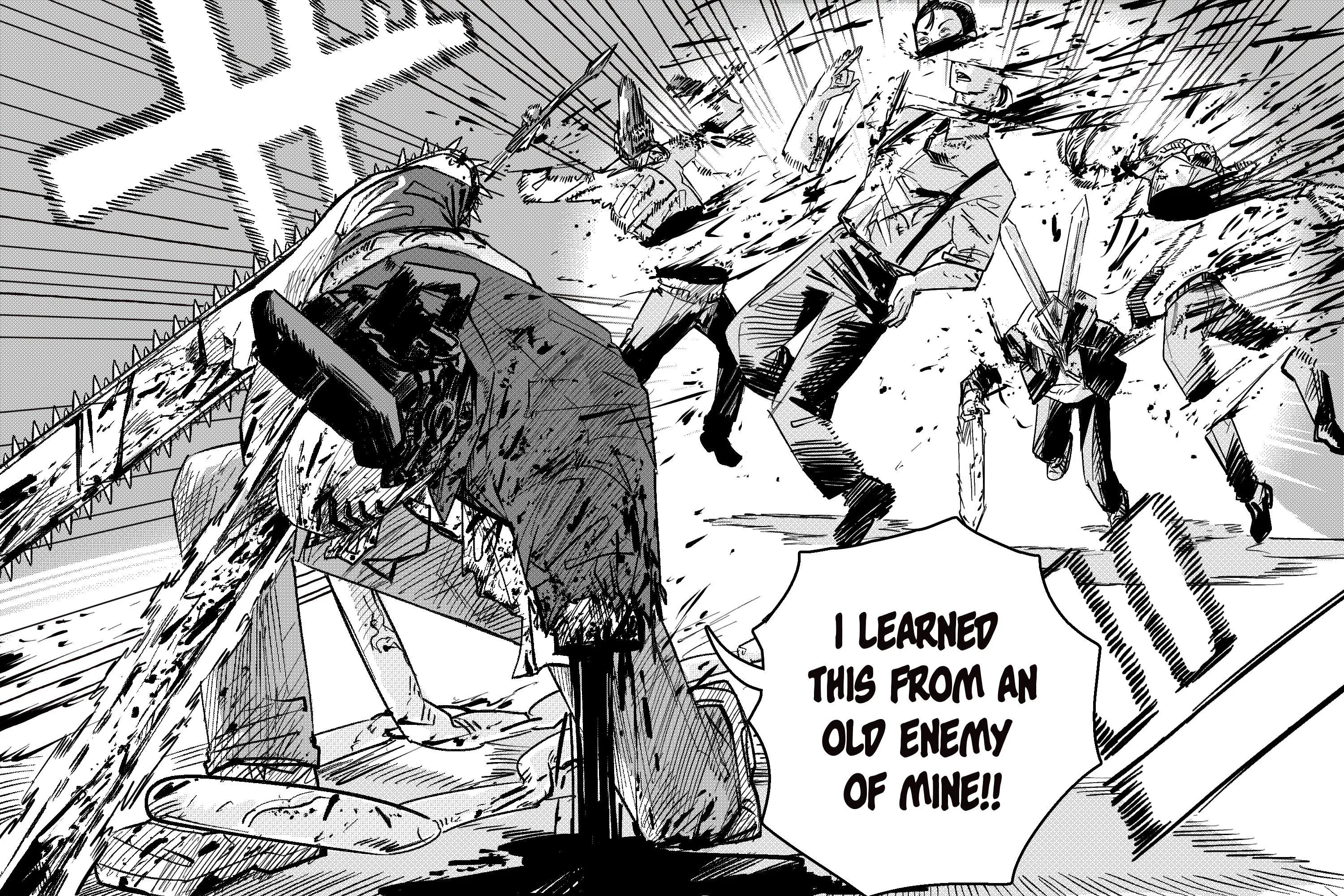 Chainsaw Man Manga Panel Chapter 152 Denji 