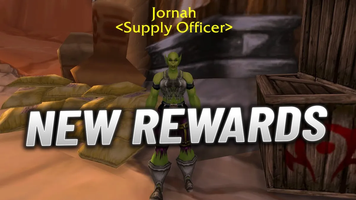 WoW SoD: Upcoming New Rewards For Waylaid Supply Factions