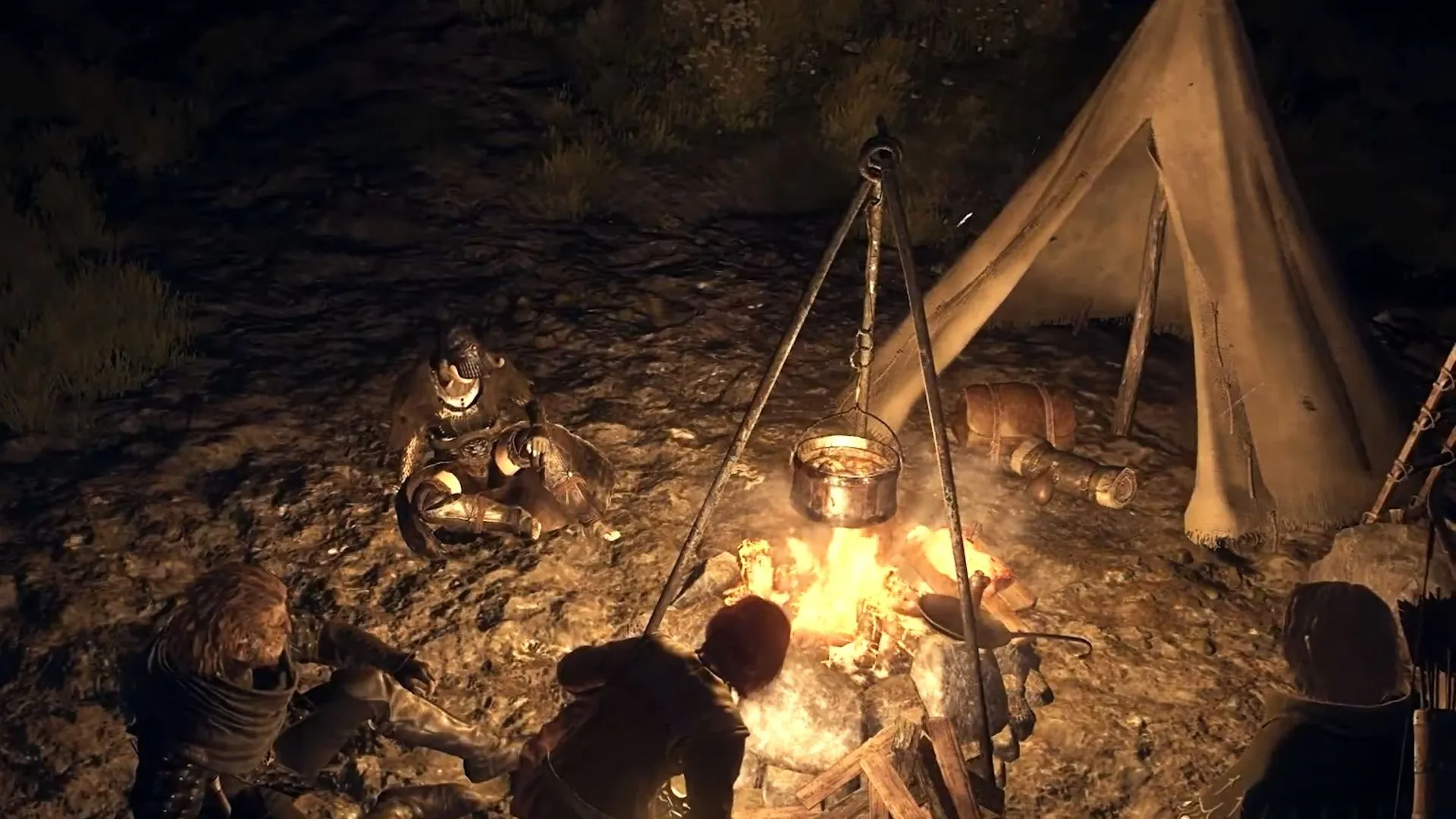 Dragon's Dogma 2 Spellbound How to Save Trysha Campfire