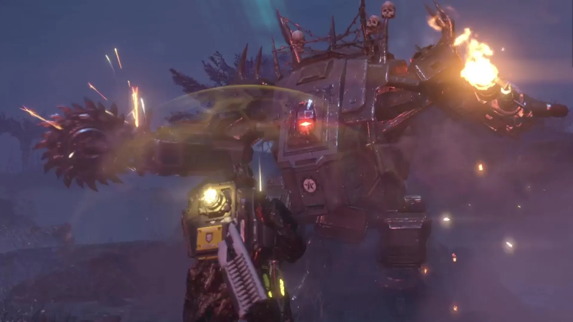 Helldivers 2 Buffs to Fire Damage Automaton Hulk