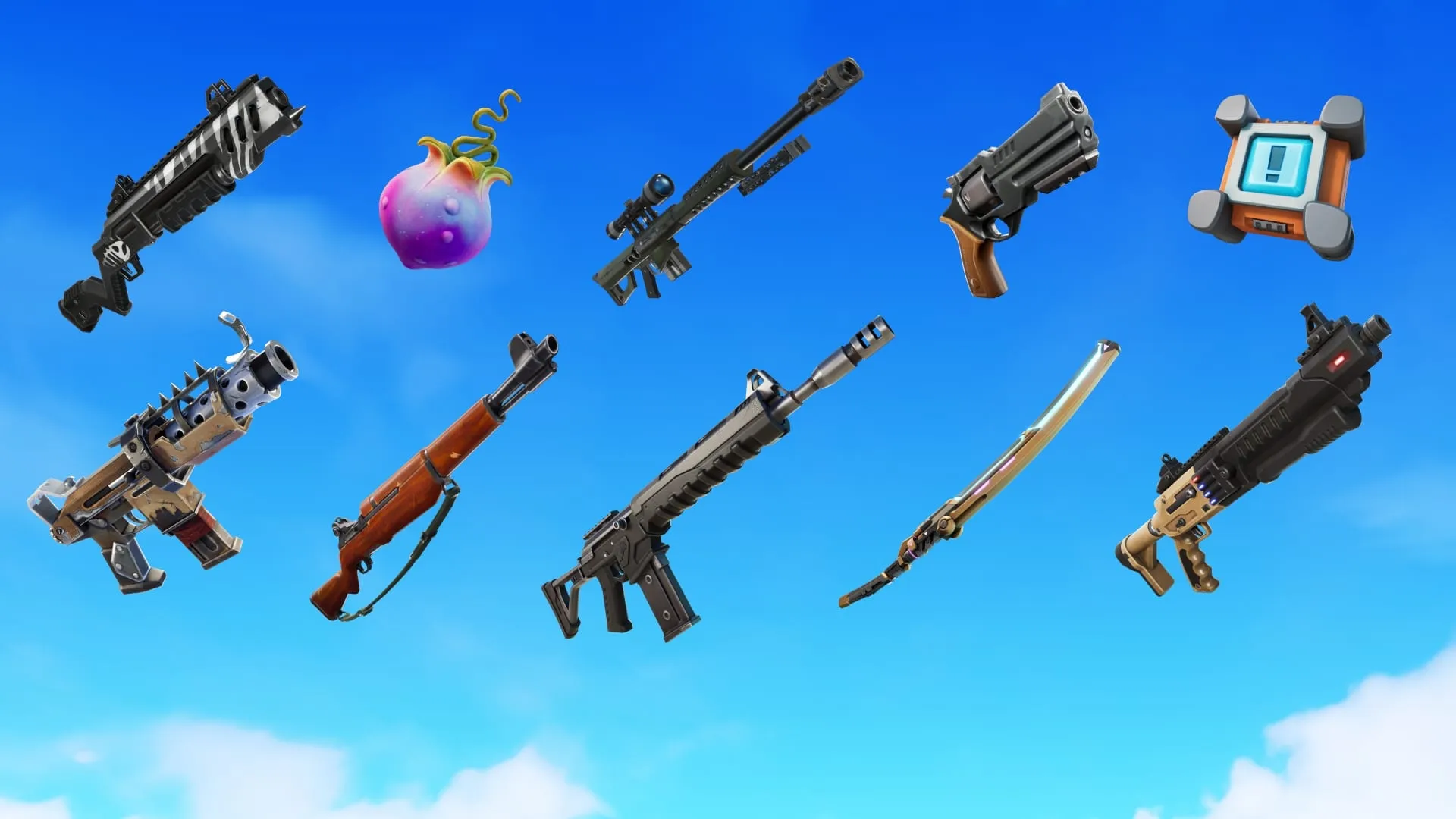 Fortniteリロード：Vaulted＆Vaulted Weapons 2月11日