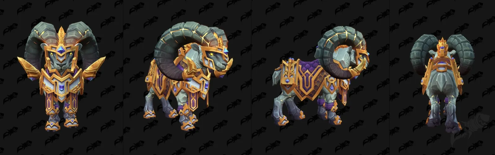 WoW Earthen Race Paladin Mount