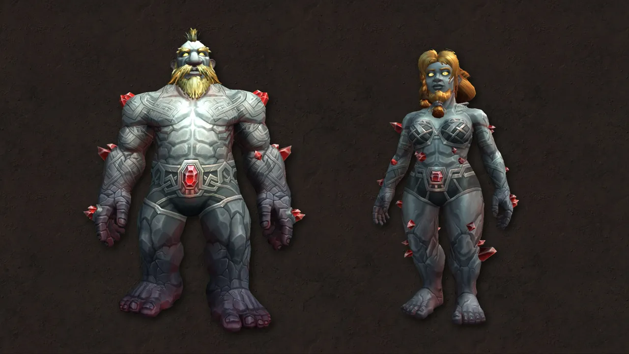 WoW The War Within Earthen Allied Race