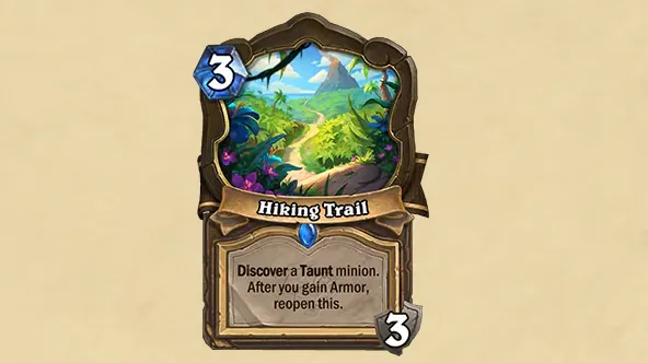 Hearthstone's New Expansion Revealed: Perils in Paradise New Lcations Hiking Trails