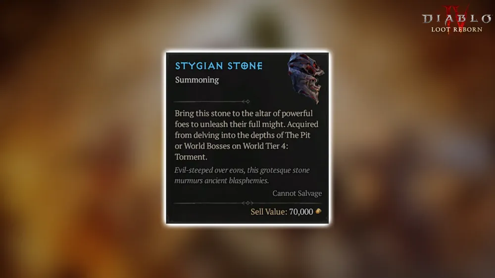 Diablo 4 Season 4: How to Get Stygian Stones