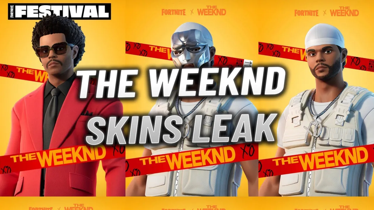 Fortnite X The Weeknd: All Skins, Release Date, Prices
