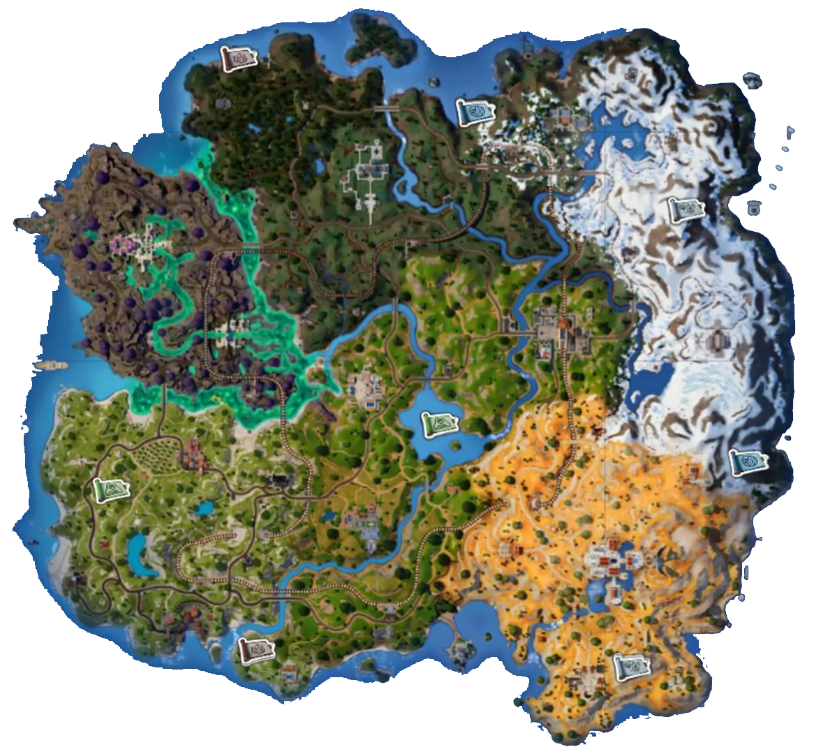 Every Elemental Shrine Location in Fortnite.png