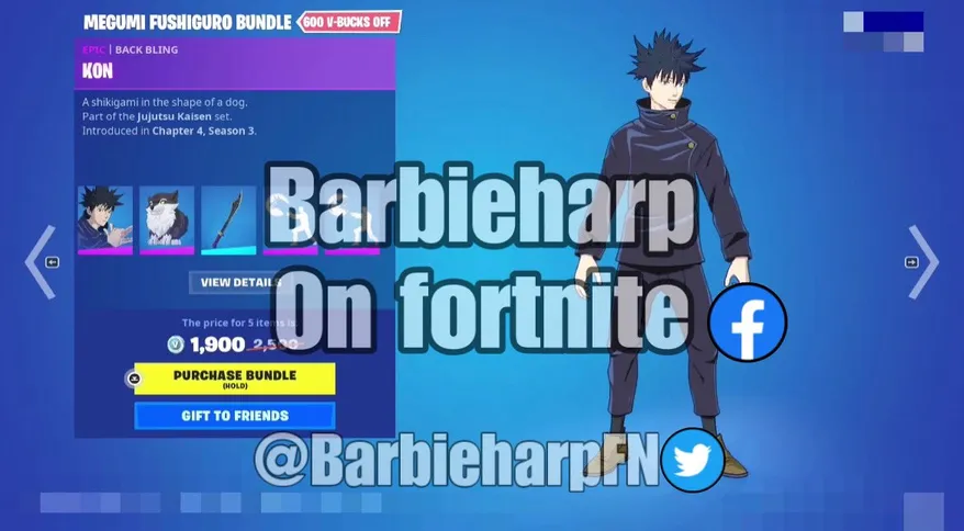 Leaks Indicate a Jujutsu Kaisen Collaboration with Fortnite