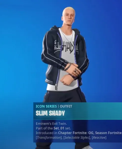 How to Get The Eminem Skin in Fortnite? All Skins & Prices