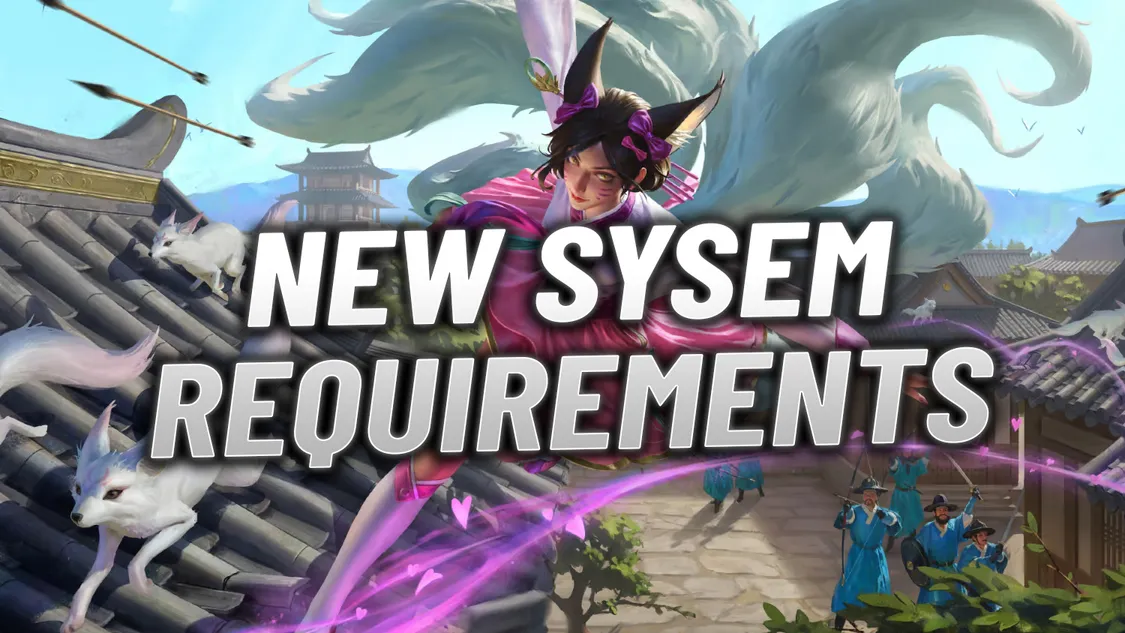League of Legends System Requirements in 2023