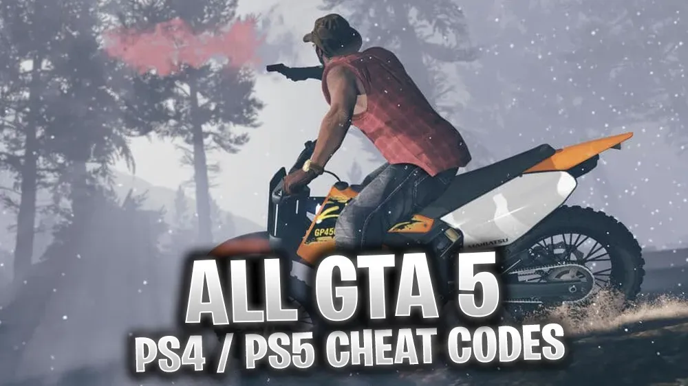 GTA 5: All Cheats for PS4 and PS5