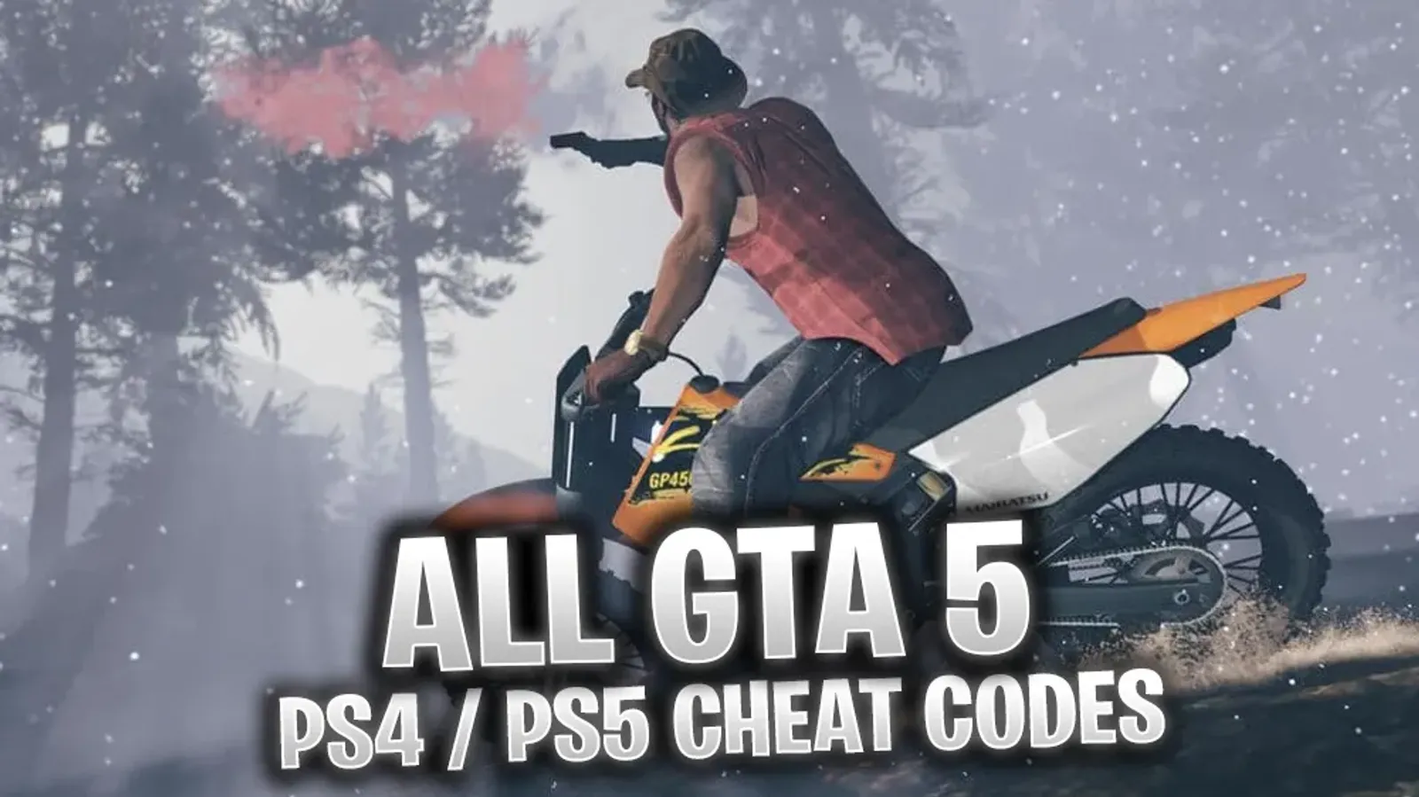 GTA 5: All Cheats for PS4 and PS5