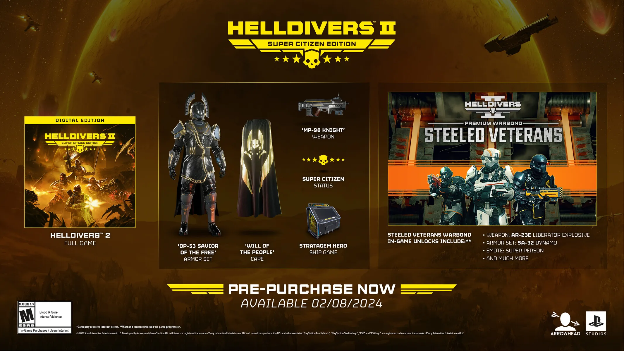  Helldivers 2 - PlayStation 5 : Everything Else