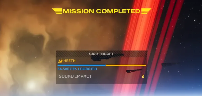 Helldivers 2 Squad Impact