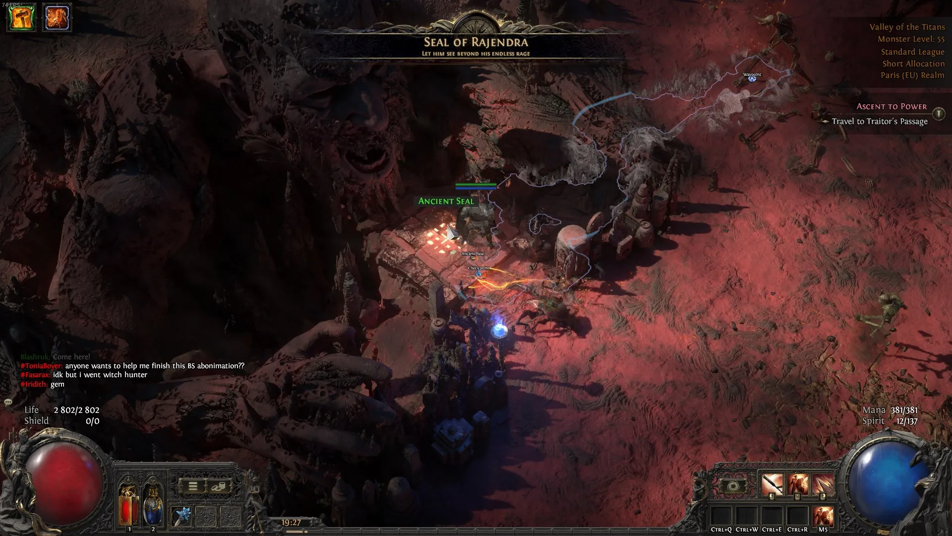 Path of Exile 2 Titan Grotto Location