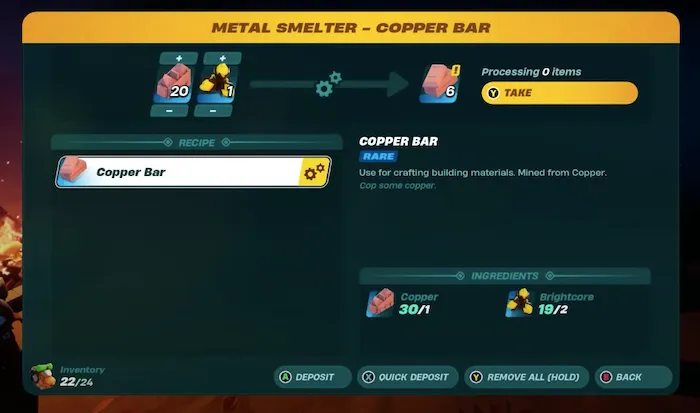 LEGO Fortnite How to Get Copper and Copper Bars Explained 2.png