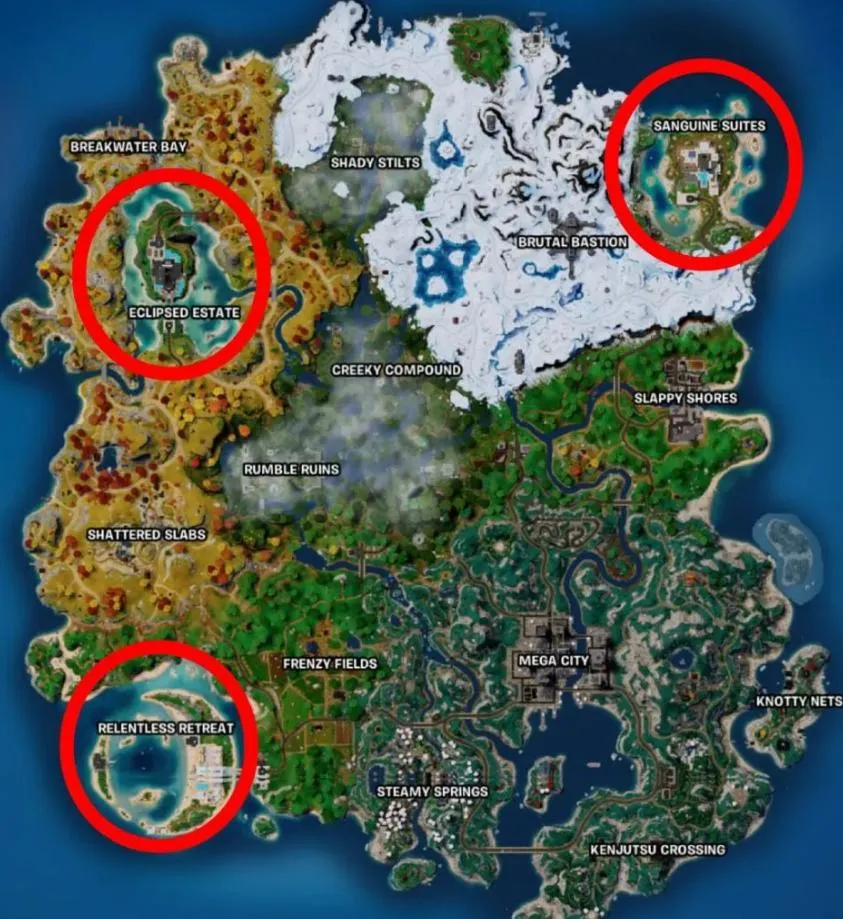 POI Locations