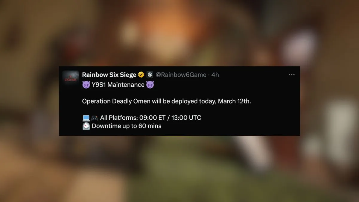 Is Rainbow Six Siege Down Right Now?