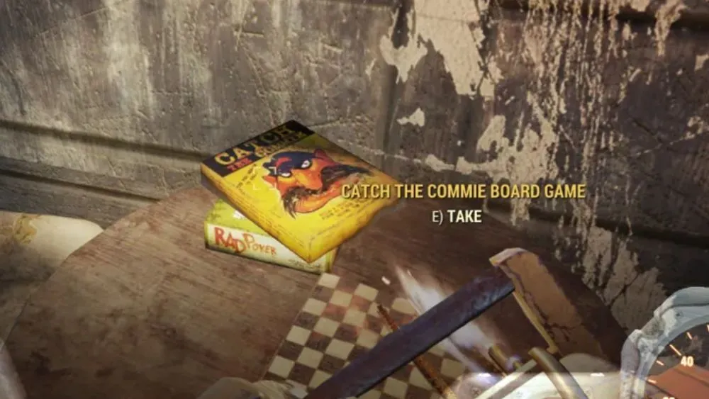Fallout 76: Локации настольной игры «Поймай коммуниста»