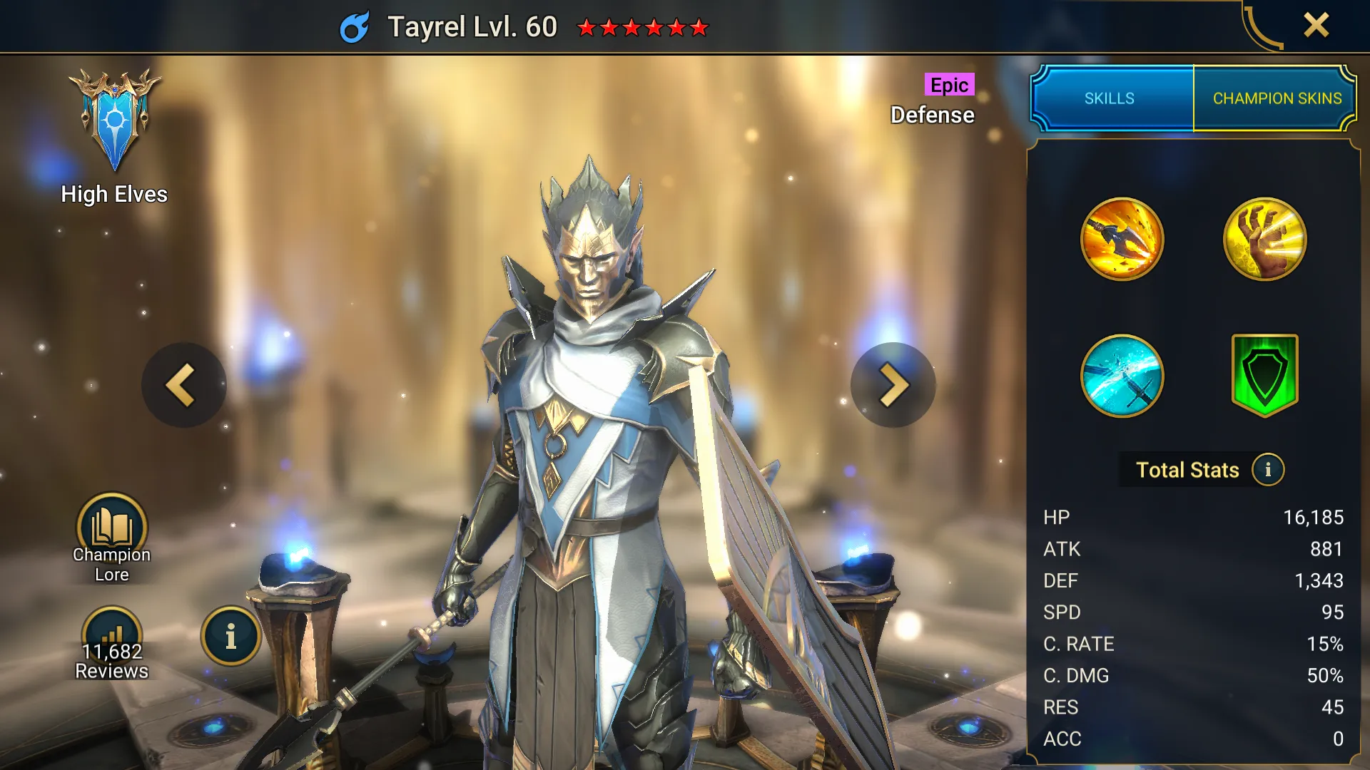 RAID Shadow Legends Tayrel Build Guide