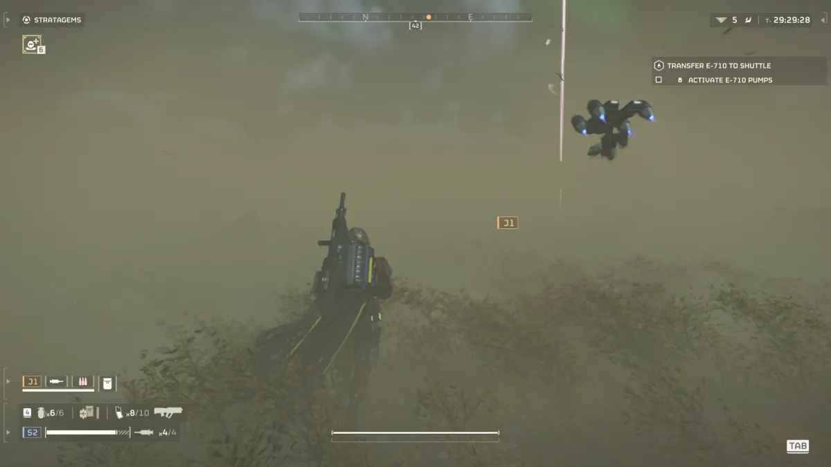 Helldivers 2 Aliens Can smell you
