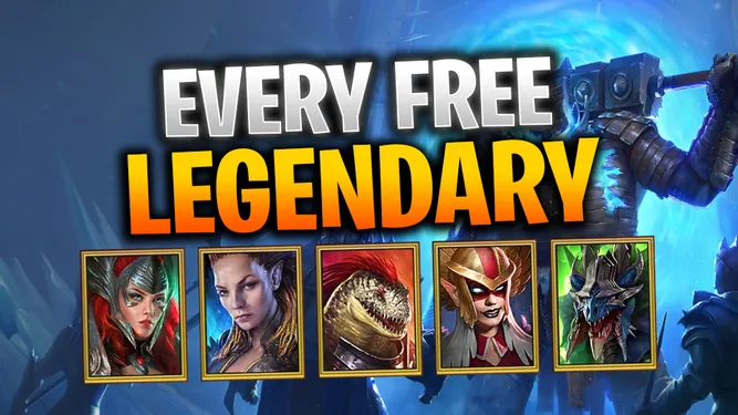 RAID Shadow Legends: Every Free Legendary Champion and How to Get